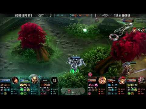 Team Secret Vs. MouseSports GAME 2: Vainglory 8 Spring Opener EU Split 1 Week 1