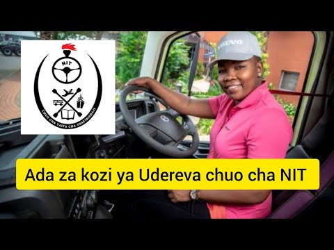 Ada za kozi ya Udereva chuo cha NIT 2026/2027