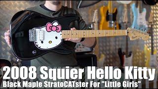 Video thumbnail for The Squier Hello Kitty Stratocaster is THE MANLIEST guitar you can buy! by George V Guitars