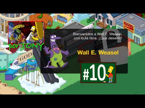 Los Simpson Springfield "Juegos'20: Cap. 10 - Wall E. Weasel y los Trasteros Sueños Rotos" por Tony