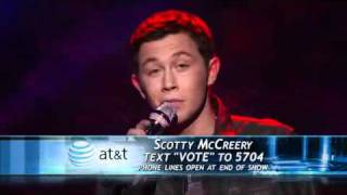 Scotty McCreery - Cross My Heart Top 8: American Idol 10