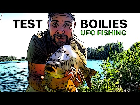 TEST BOILIES™ DVA DNY S BOILIES UFO FISHING RETRO KUKUŘICE - Slané kukuřičné boilies + obalovačka