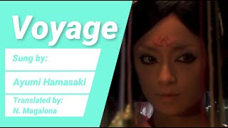 VOYAGE  Ayumi Hamasaki English Tagalog Translation