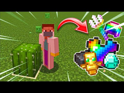 Minecraft But Damage Gives Op items | Mcaddon | Minecraft In Hindi