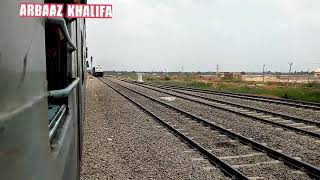 preview picture of video 'On every Tuesday, the Bhuj Express train passed on to the Bangalore Express at Is Halwad station.'