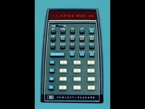 HP 35 calculator