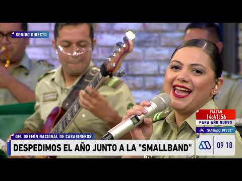 Disfruta de la presentación de la "Small Band" Orfeón Nacional de Carabineros en Mega Mucho Gusto