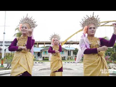 Tari zapin melayu oleh pegawai Kanwil DJPb Provinsi Riau