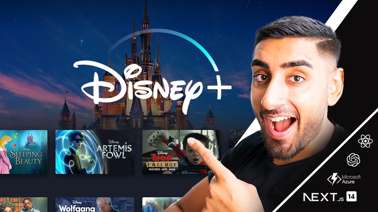 🔴 Let’s build Disney+ Clone with NEXT.JS 14! (Microsoft Azure, Caching, OpenAI, Shadcn, TailwindCSS)