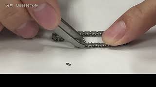 How to Cut & Connect Tsubaki Epsilon Chain (RS6) | Ultra-Compact Roller Chain