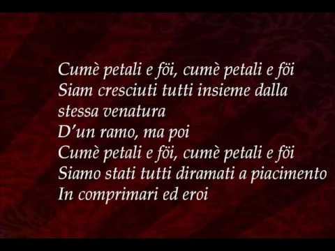 Petali e Foglie - The Vad Vuc (con lyrics!)