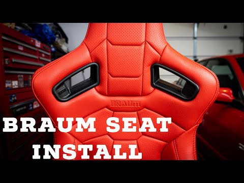 Braum Seat Install with Planted Brackets Audi B5 S4