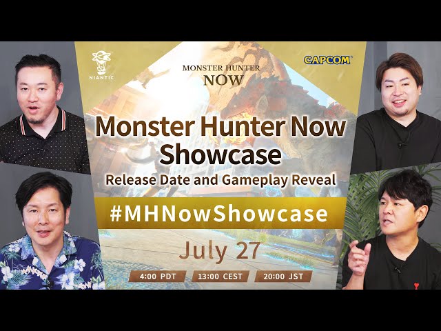 Introducing “Monster Hunter Now” Niantic and CAPCOM team up to