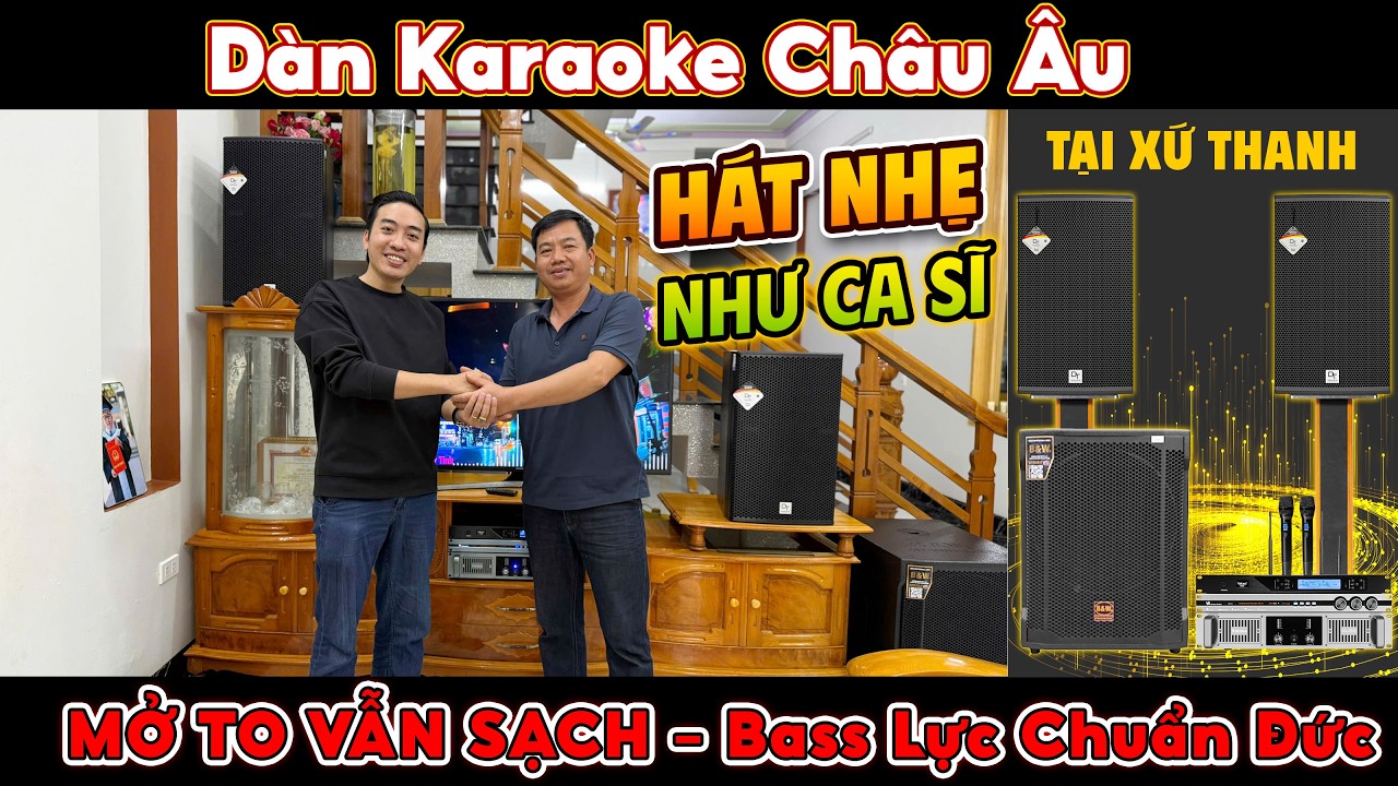 Video sản phẩm Dàn karaoke DT TT466: (DT Radius-12Pro, Vatasa T500, Vatasa V6 Pro, Vatasa VA-2500, B&W S1500 Max)