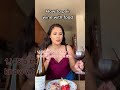How to Pair Wine With Food🍷 #shorts