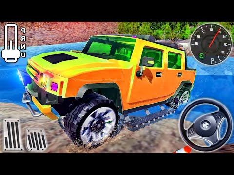 Offroad 4x4 Hummer - Mountain Driving Simulator - Android GamePlay #4
