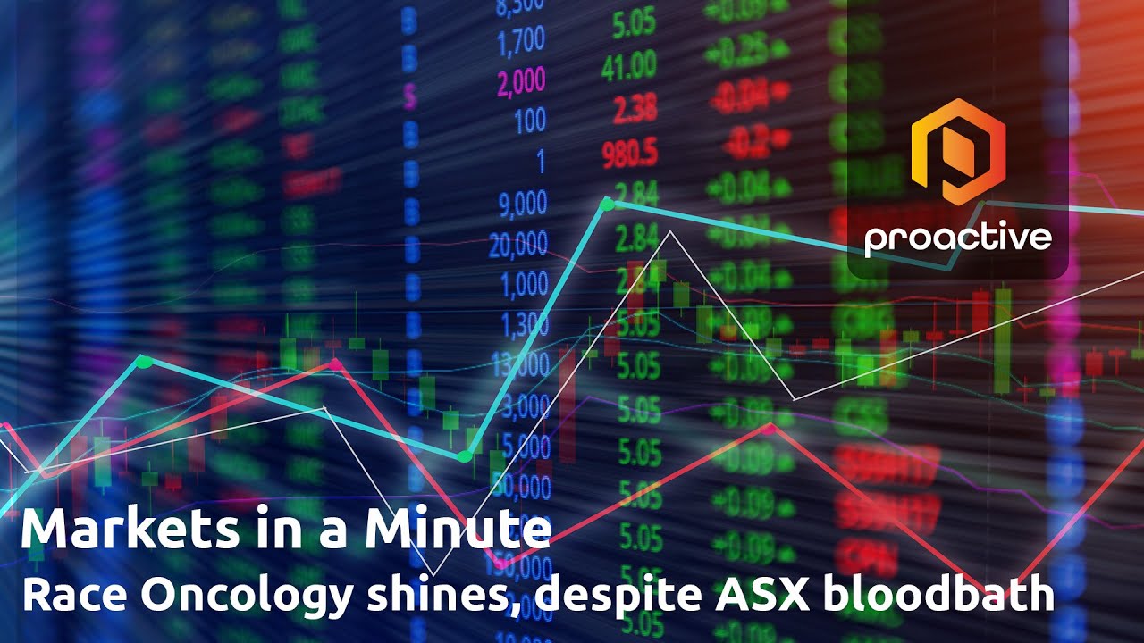 Markets in a Minute: Race Oncology shines