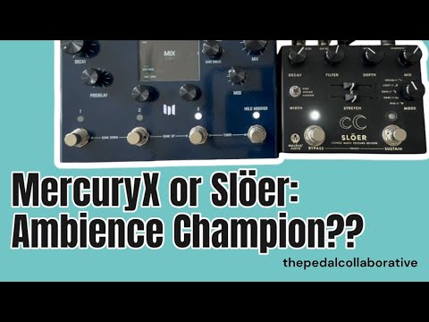 Meris Mercury X or Walrus Slöer: Ambient Battle! #stereo #slo #slower #mercx #mercury #mercury7