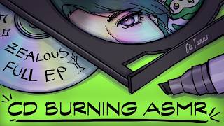 【ASMR】 Burning & Ripping CDs 【NIJISANJI EN | Zeal Ginjoka】
