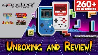 Retro-Bit Go Retro! Portable Gaming Handheld Review! 2018 Holiday Gift Idea?