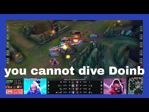 FPX Doinb Irelia can not be dived !!