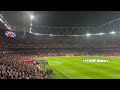 Crazy atmosphere at Emirates Stadium | Arsenal vs Porto UCL