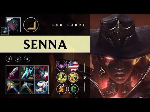 Senna ADC vs Caitlyn - NA Master Patch 25.24