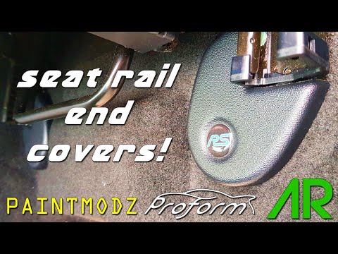 PAINTMODZ SEAT RAIL END COVERS INSTALL! | FOCUS RS MK3