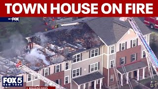 NJ fire inside apartment complex in Branchburg
