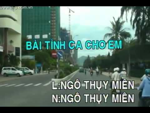 Karaoke - BÀI TÌNH CA CHO EM (Tình khúc Ngô Thụy Miên)