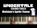 Undertale 2 - Mettaton's Sprite Theme (Piano ...