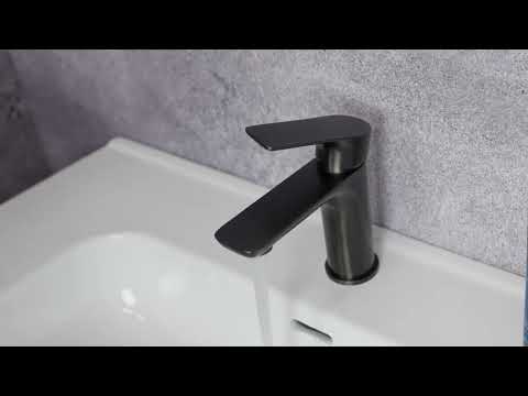 kielle Vega - Grifo de lavabo, gun metal 10118103