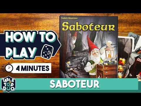 How To Play Saboteur in 4 Minutes