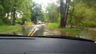 preview picture of video 'nj flooding along the 627 warren glen'