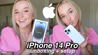 iPhone 14 Pro Unboxing + Set Up
