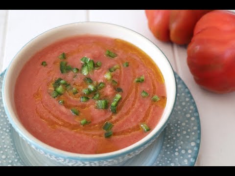 COMO HACER GAZPACHO FÁCIL Y RÁPIDO | Episodio 103
