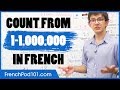 French Numbers Counting From 1 To 1 Million