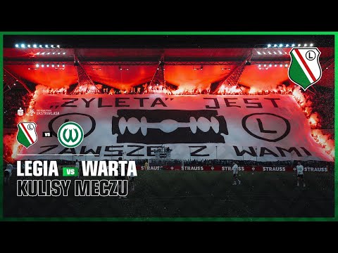 50 LAT ŻYLETY. KULISY MECZU LEGIA WARSZAWA - WARTA POZNAŃ