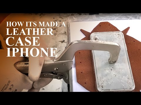 Leather iPhone Case, No Plastic Solid Leather 12 Pro and Max