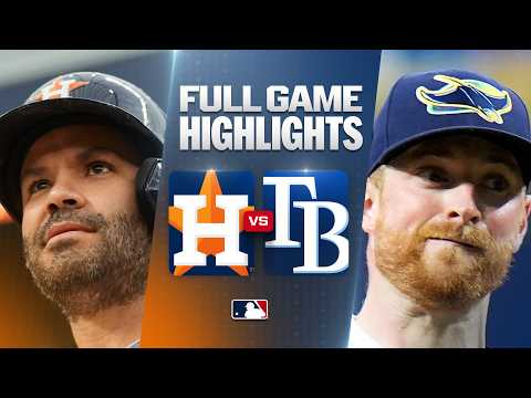 탬파베이 VS 휴스턴 3:1 MLB 하이라이트