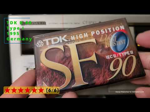 TDK D 60 (SF 90!?) Type I Germany 1995