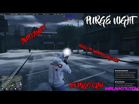 PURGE NIGHT AT RDF CITY!!! FIVEM ROLEPLAY!!!