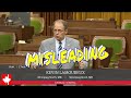 Misleading? Liberal loudmouth rebuked for using unparliamentary language