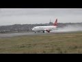 AlbaStar 737 500 Takeoff At LBA