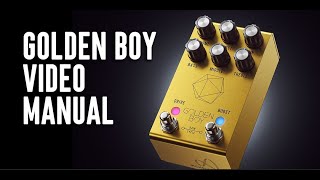 Video thumbnail for Golden Boy Video Manual - How to Use the Jackson Audio Golden Boy by Jackson Audio