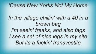 Kid Rock - New York's Not My Home Lyrics