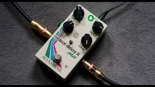 Video thumbnail for Alexander Pedals - Radical Delay II Plus Delay by Dennis Kayzer
