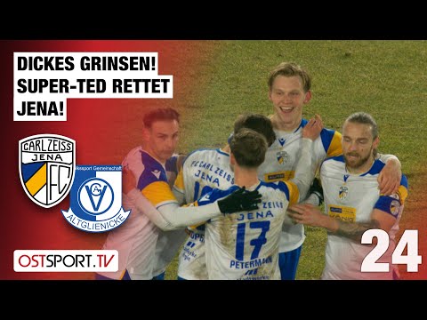Dickes Grinsen! Super-Ted rettet Jena: Carl Zeiss Jena - VSG Altglienicke | Regionalliga Nordost