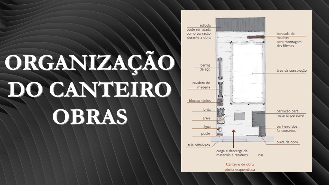 Organização do canteiro de obras