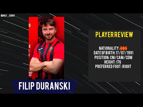 ● FILIP DURANSKI | CM/CAM/CDM ●